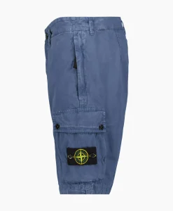 Stone Island Korte Broek L11Wa Donker Blauw