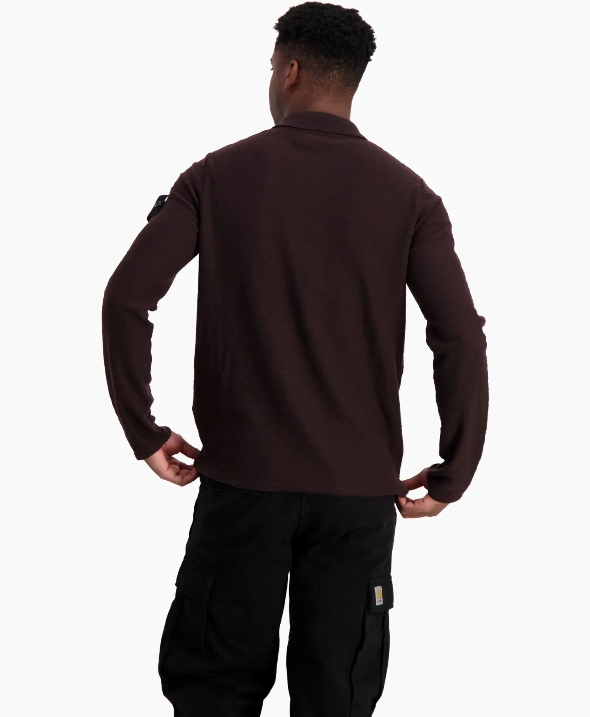 Stone Island Polo 535B9 Bordeaux