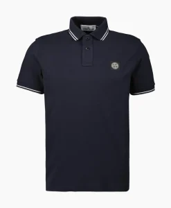 Stone Island Polo 2Sc18 Blauw