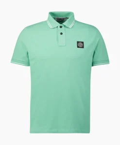 Stone Island Polo 2Sc18 Licht Groen