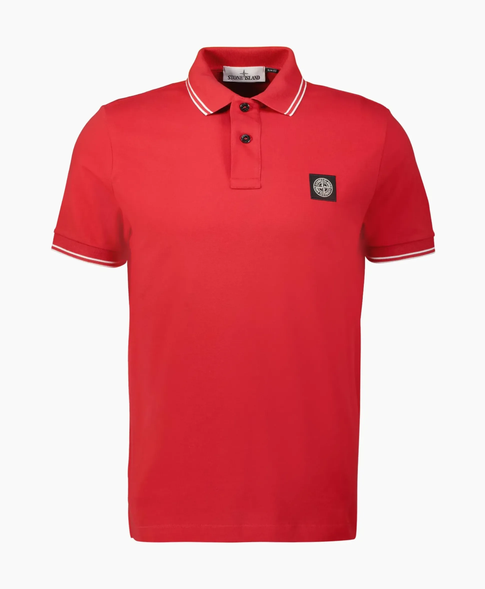 Stone Island Polo 2Sc18 Rood