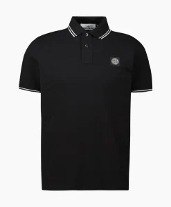 Stone Island Polo 2Sc18 Zwart