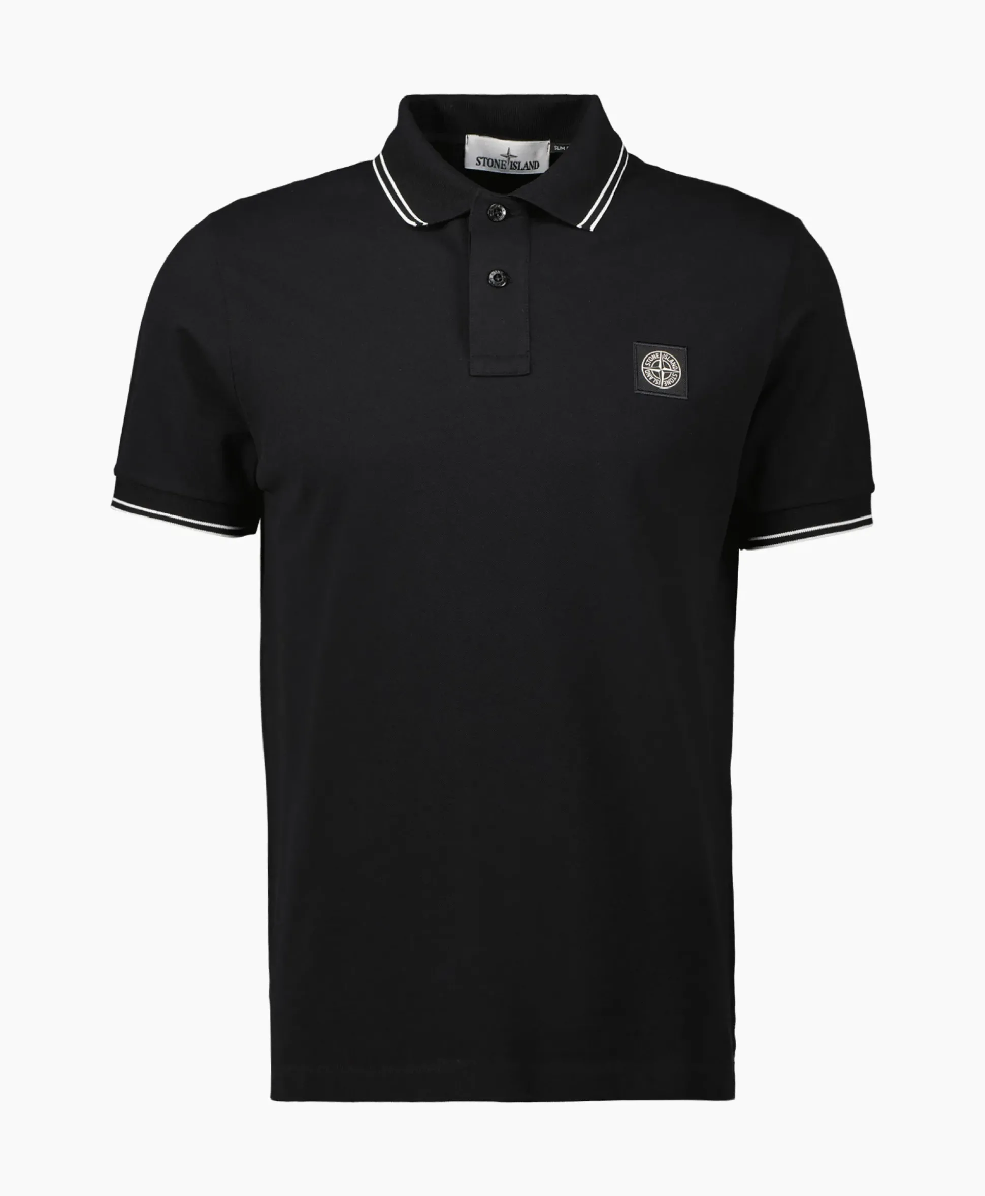 Stone Island Polo 2Sc18 Zwart