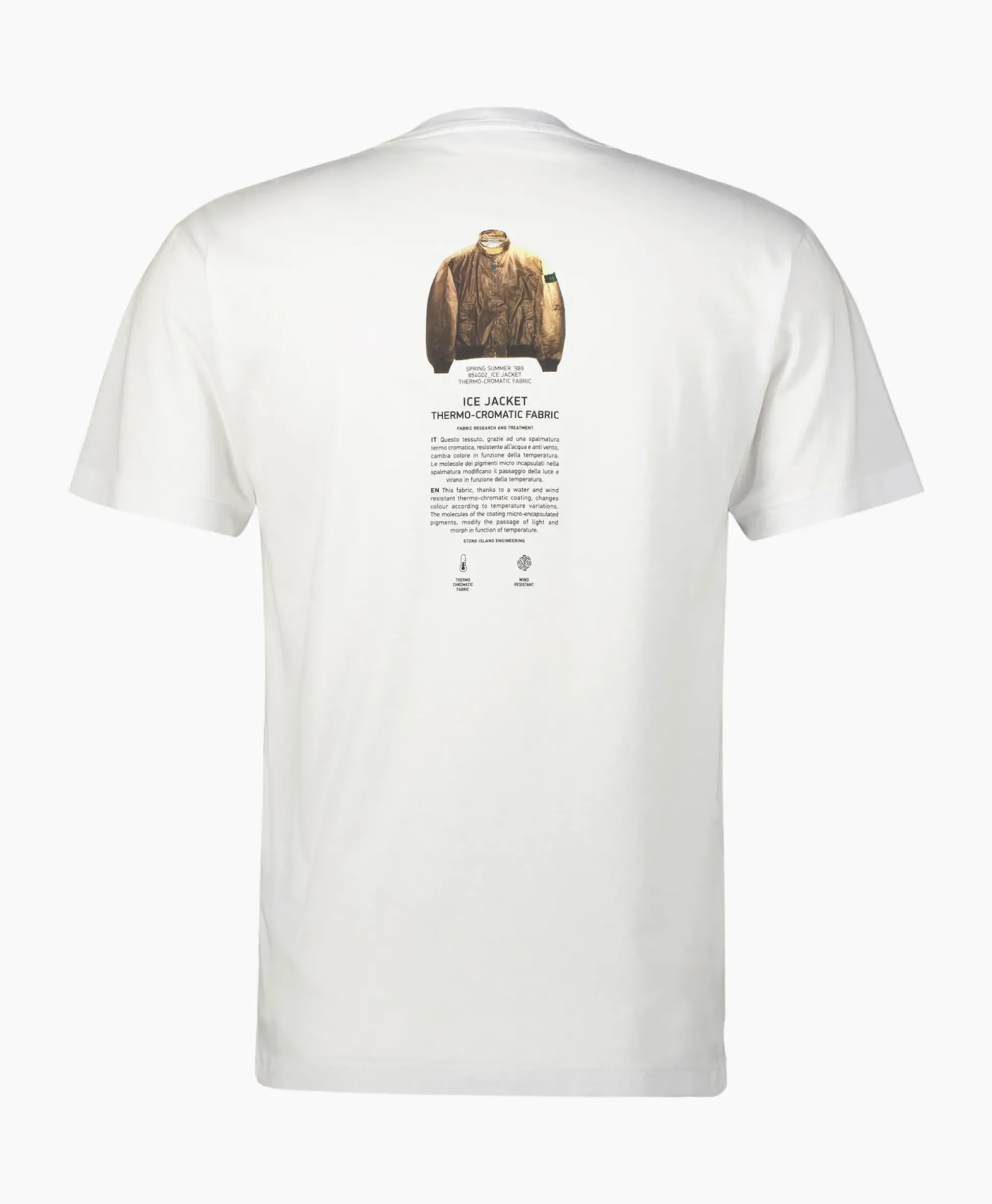 Stone Island T-Shirt 2Ns91 Wit