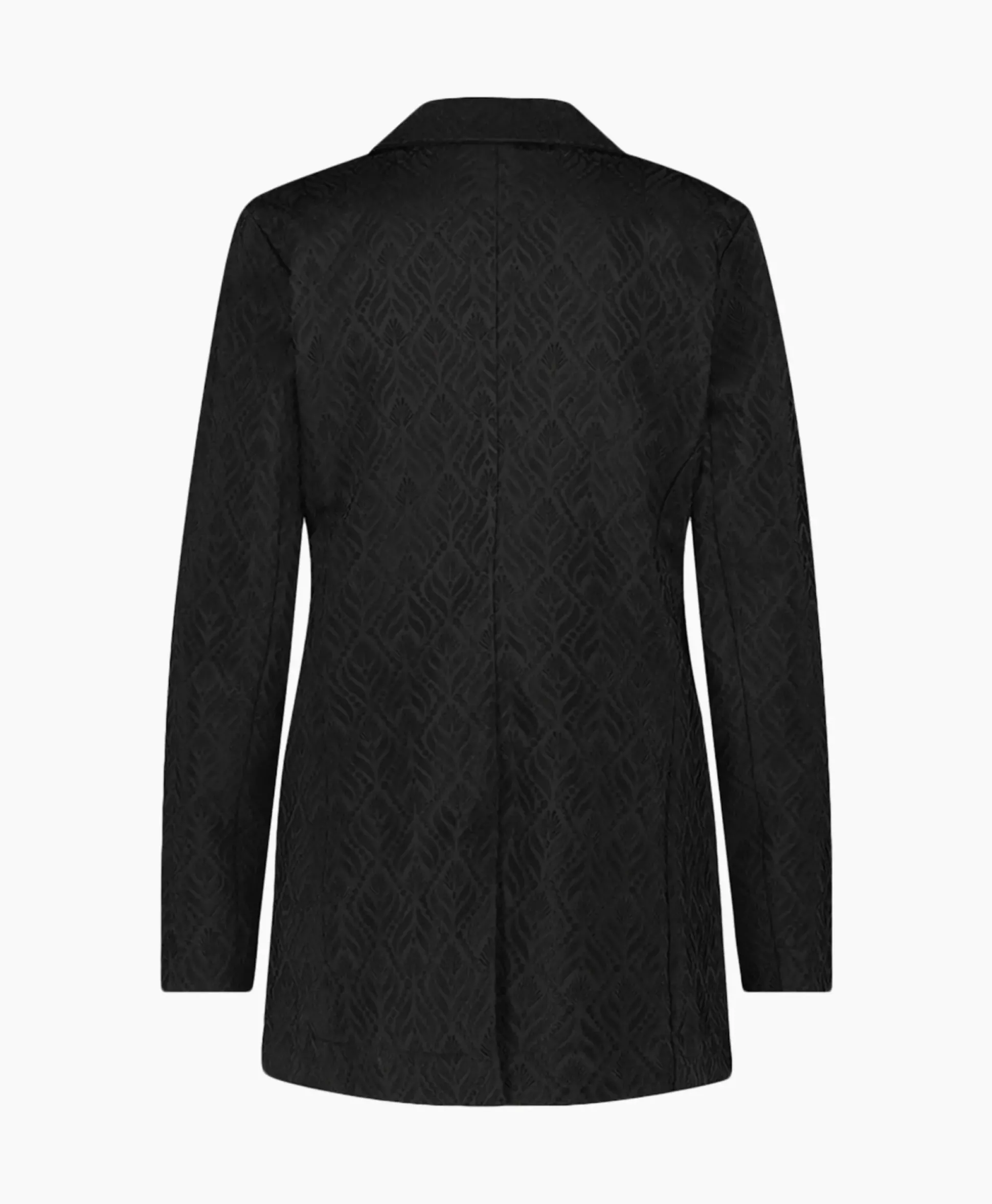 Studio Anneloes Blazer Sence Orn. Jacquard Zwart