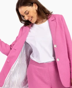 Studio Anneloes Blazer Sofie Tweed Lila