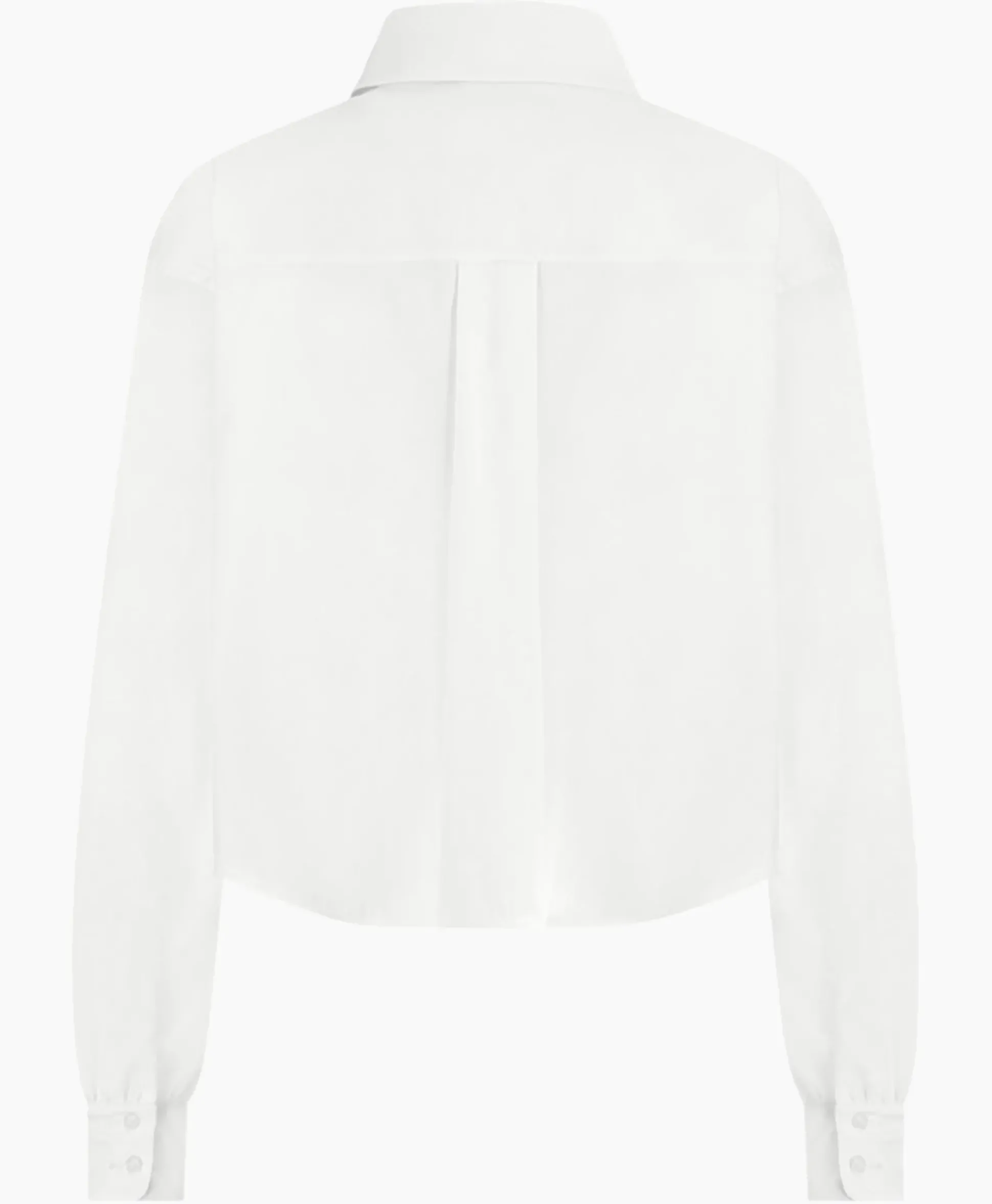 Studio Anneloes Blouse Dion Cropped Poplin Wit