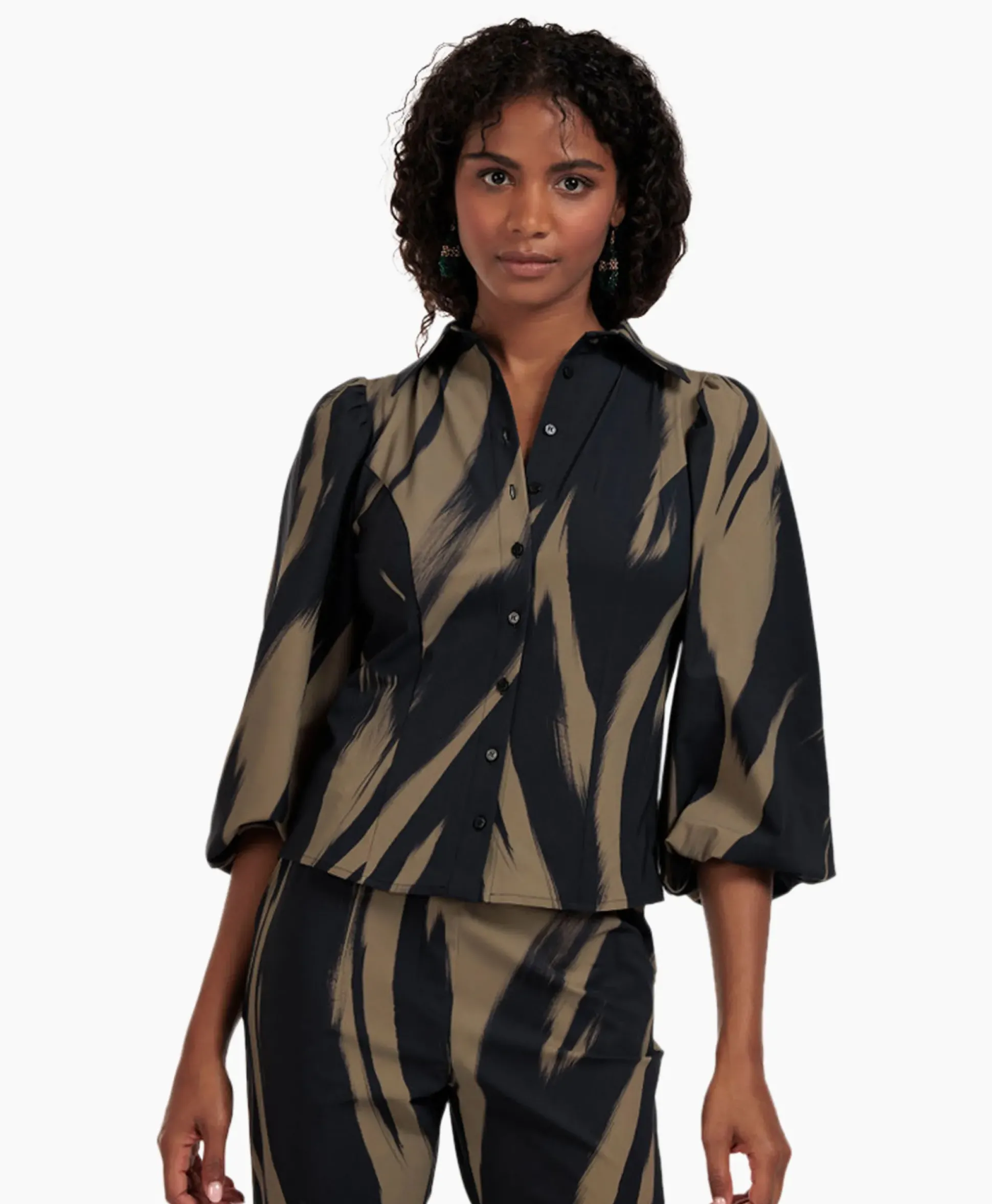 Studio Anneloes Blouse Elise Forest Combo L