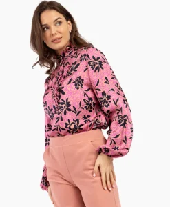 Studio Anneloes Blouse Odette Satin Blooming Combo L