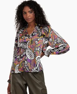 Studio Anneloes Blouse Revelin Voile Paisley Combo L