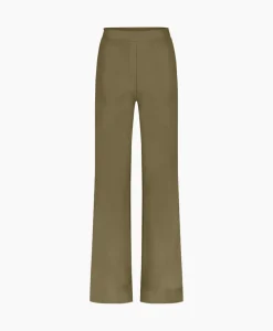 Studio Anneloes Broek Alex Bonded Trousers Bruin Dessin