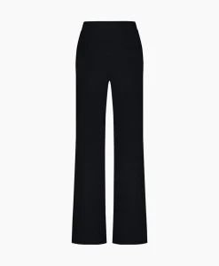 Studio Anneloes Broek Alex Bonded Mesh Trousers Zwart Dessin