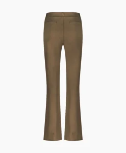 Studio Anneloes Broek Flair Bonded Trousers Bruin Dessin