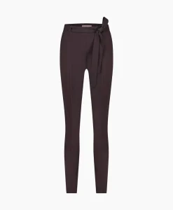 Studio Anneloes Broek Katlyn Bonded Trousers Bruin
