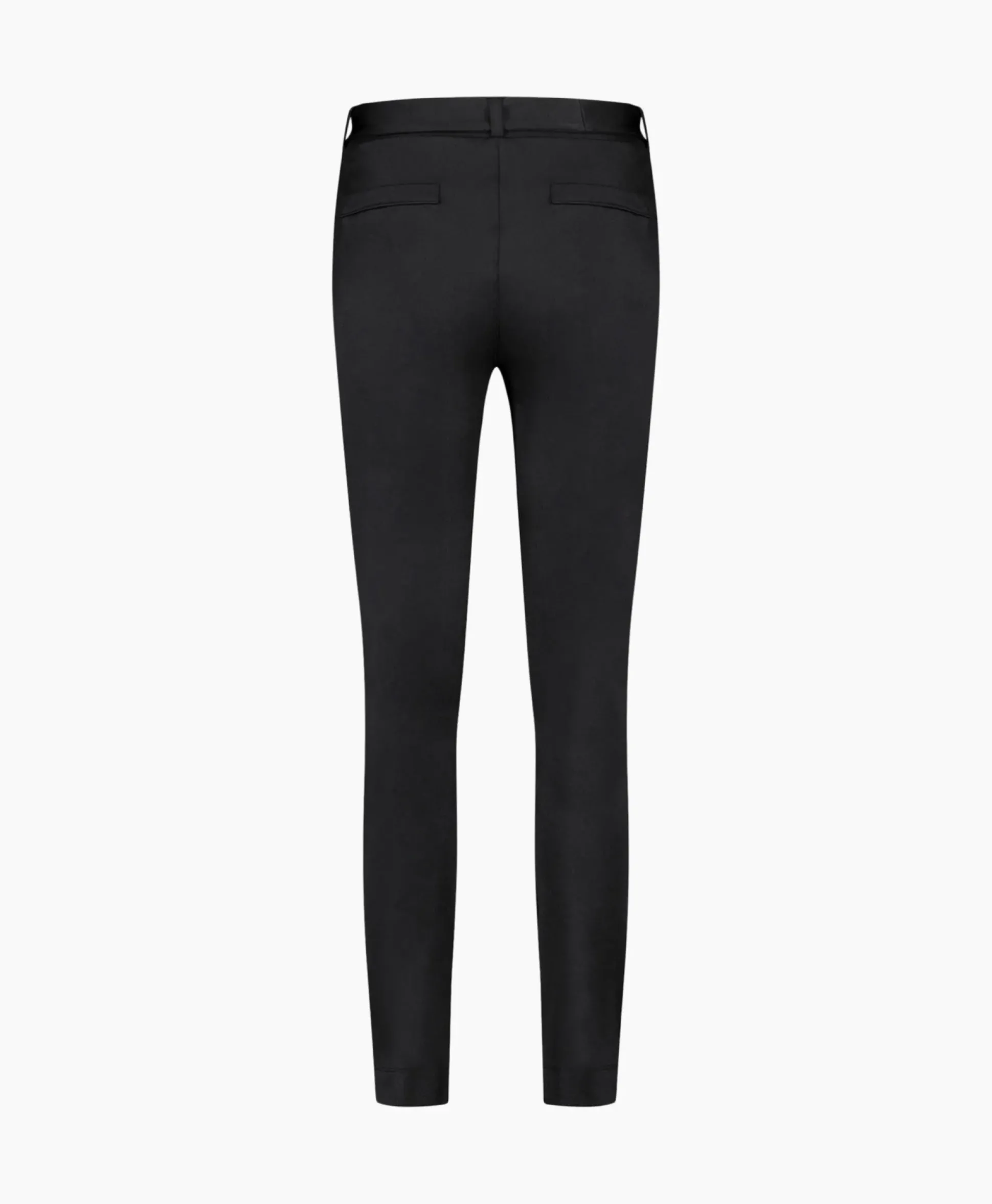 Studio Anneloes Broek Katlyn Shiny Bnd Trousers Zwart