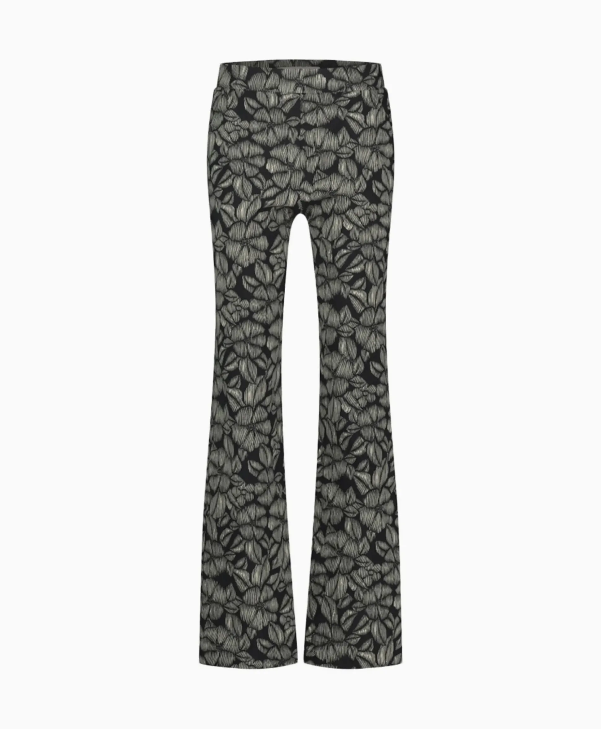 Studio Anneloes Broek Marilon Flower Trousers Zand