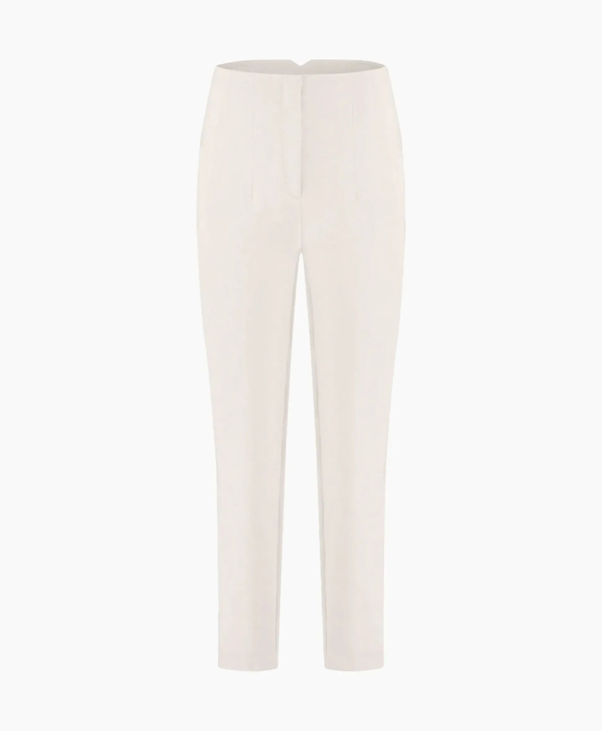 Studio Anneloes Broek Nine Shiny Bonded Trousers Off White