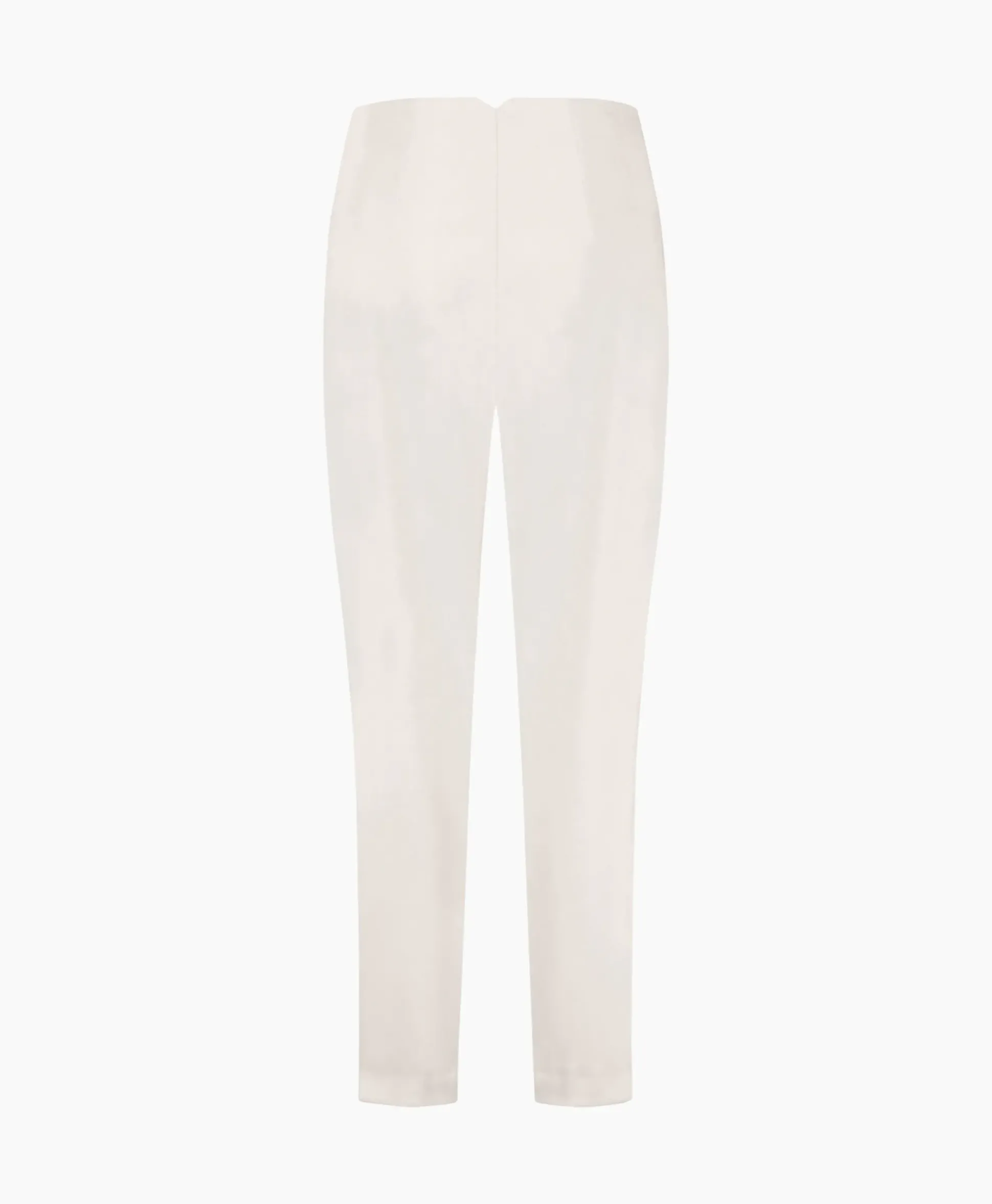 Studio Anneloes Broek Nine Shiny Bonded Trousers Off White