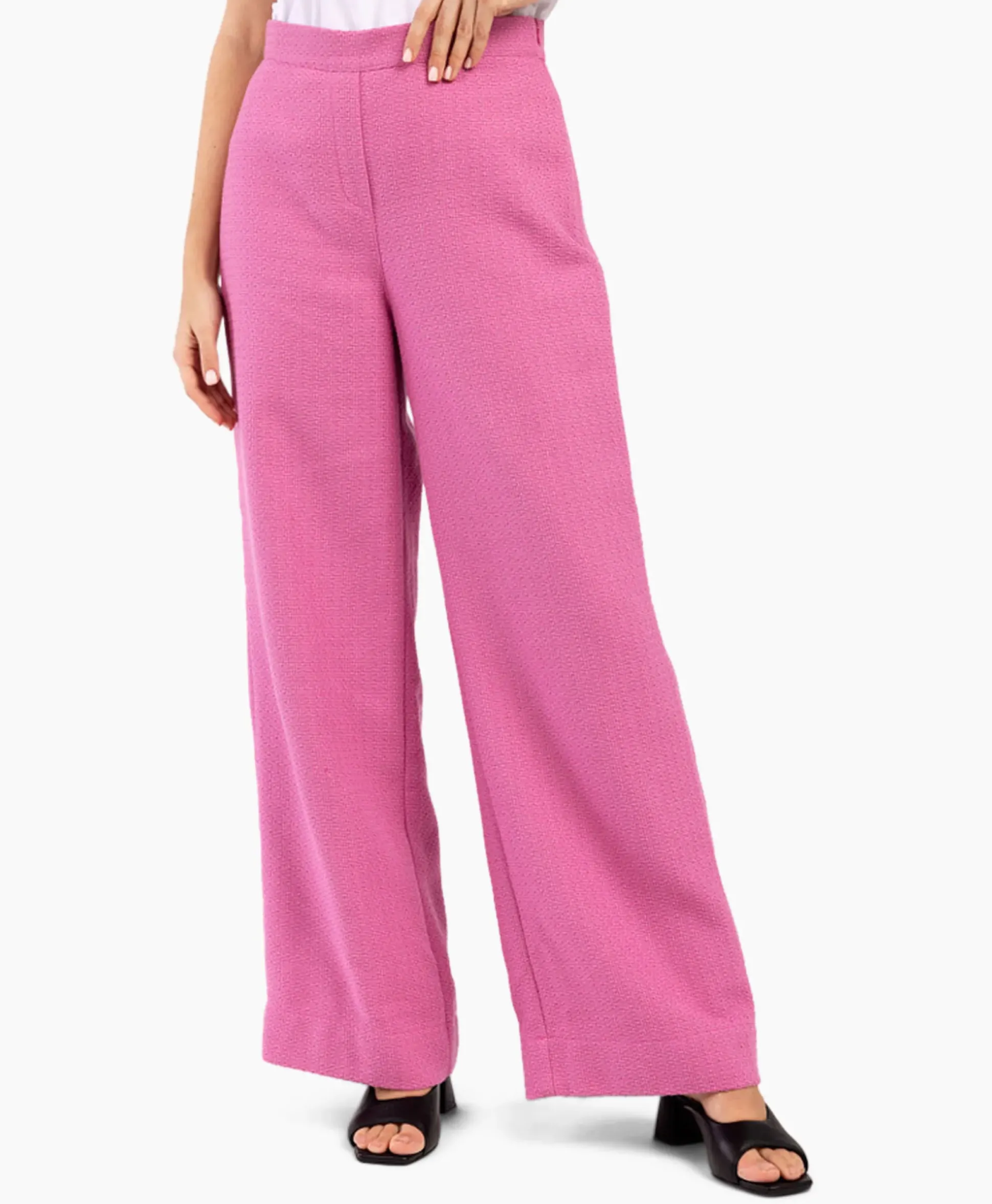 Studio Anneloes Broek Rasa Tweed Trousers Lila