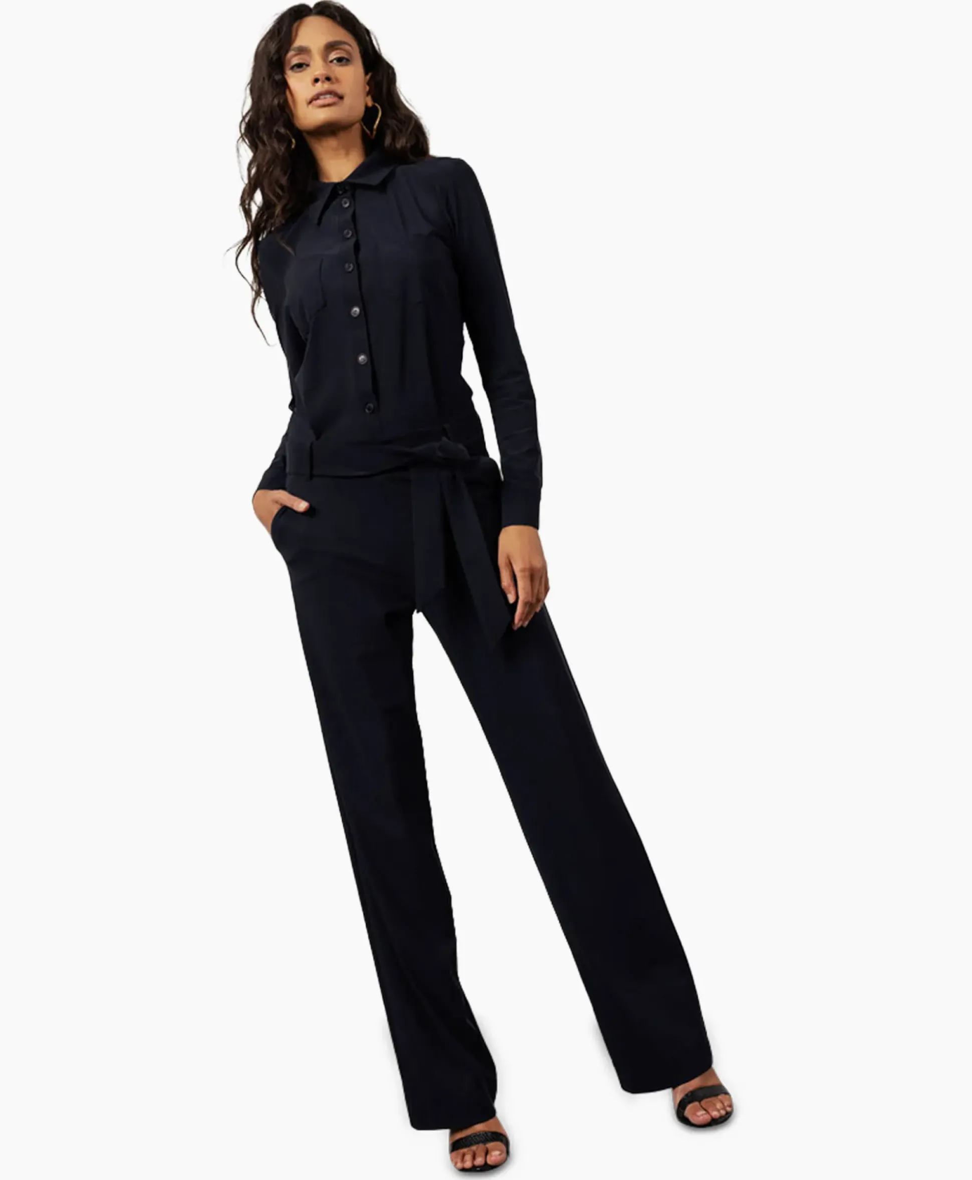 Studio Anneloes Jumpsuit Angel Ls Donker Blauw
