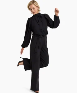 Studio Anneloes Jumpsuit Izla Zwart Dessin