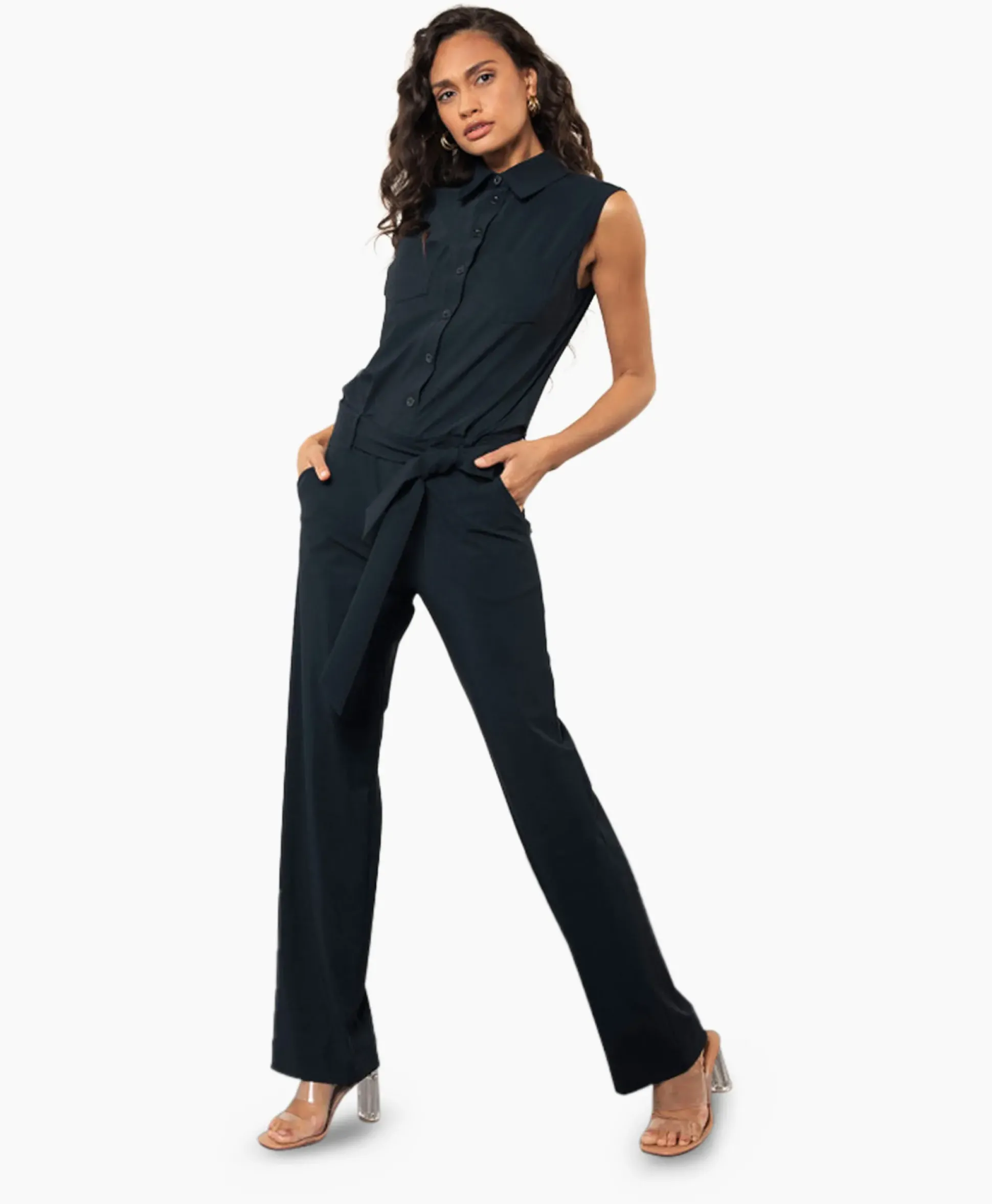 Studio Anneloes Jumpsuit Angel Sls Donker Blauw