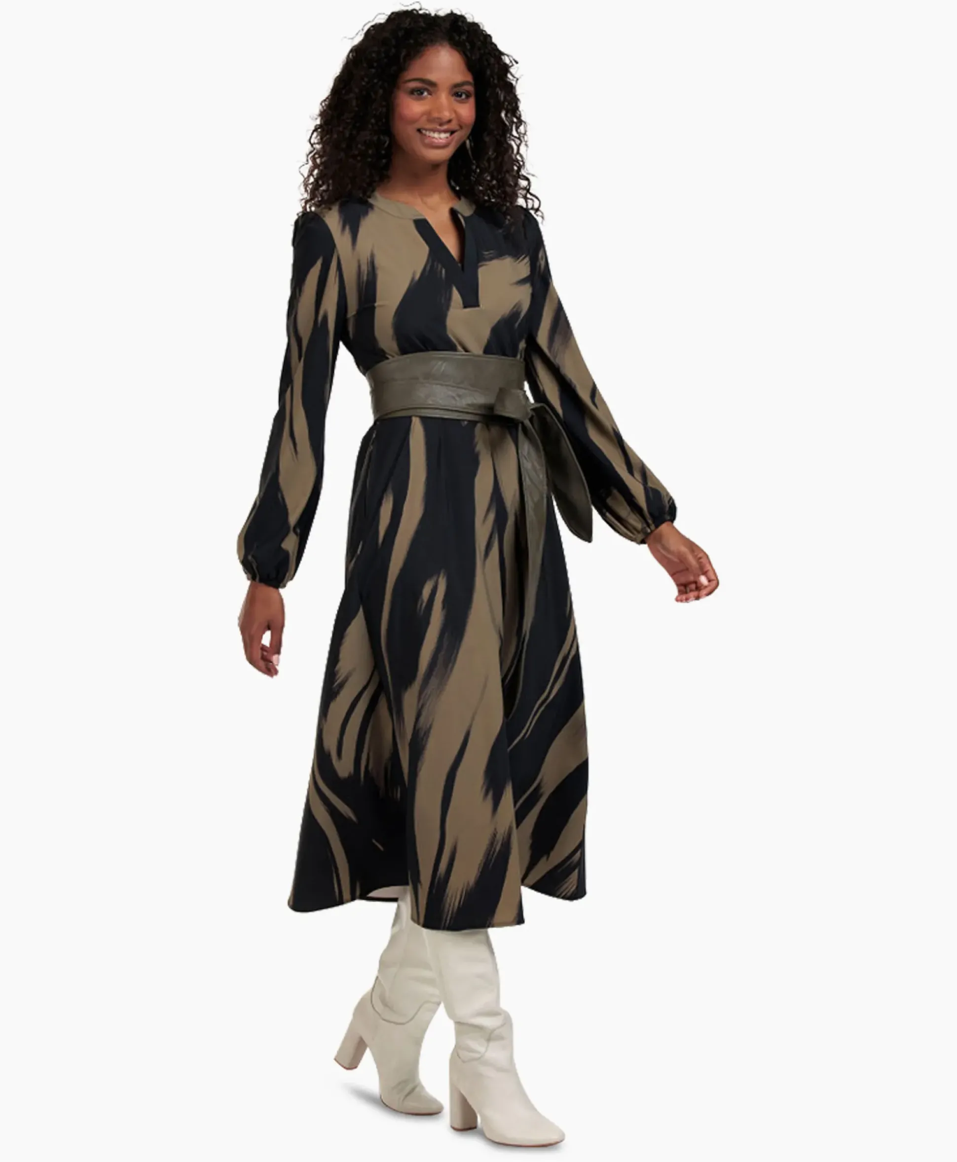 Studio Anneloes Jurk Sira Forest Dress Combo L