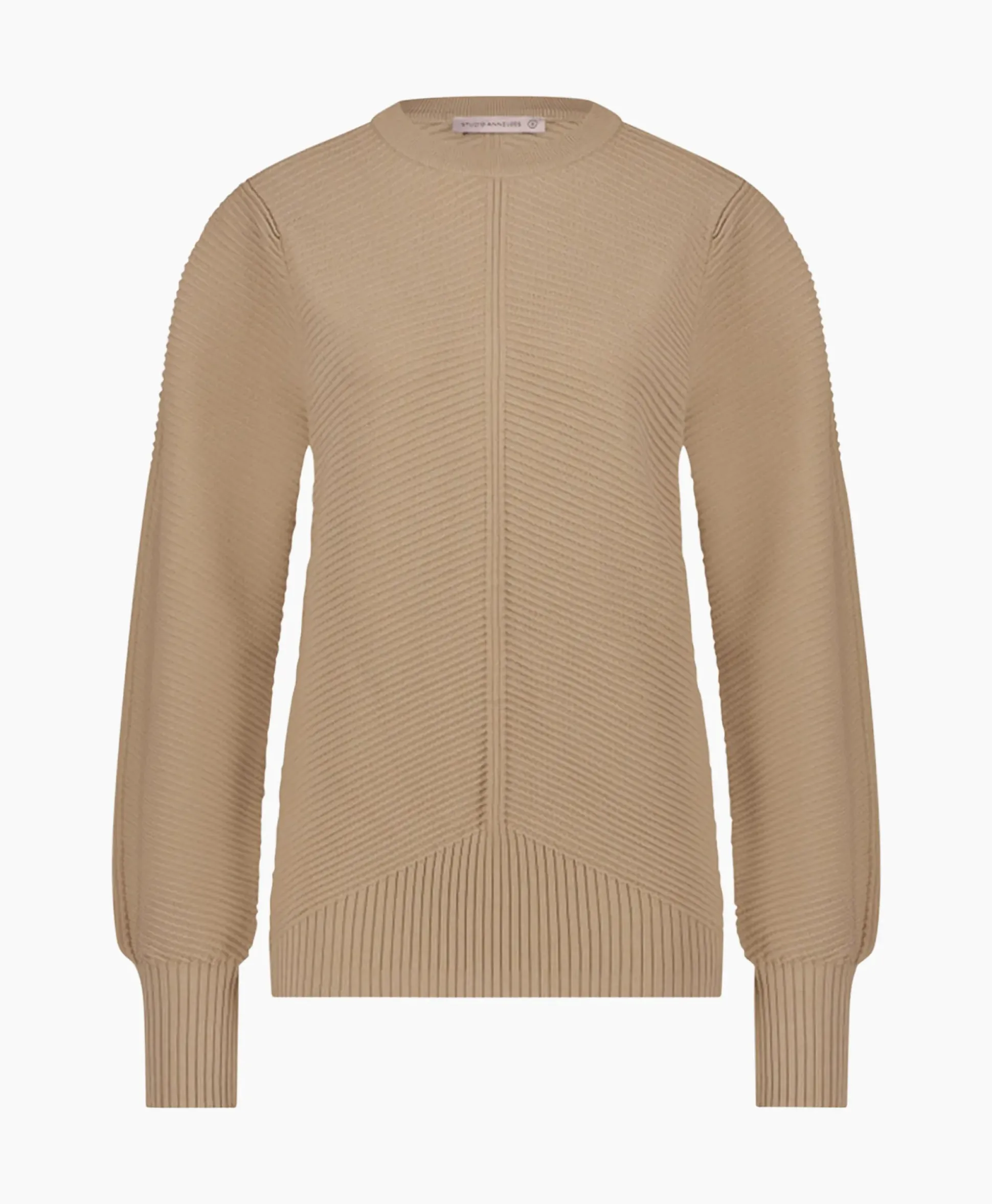 Studio Anneloes Pullover Erika Rib Zand
