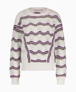 Studio Anneloes Pullover Leana Ajour Ecru
