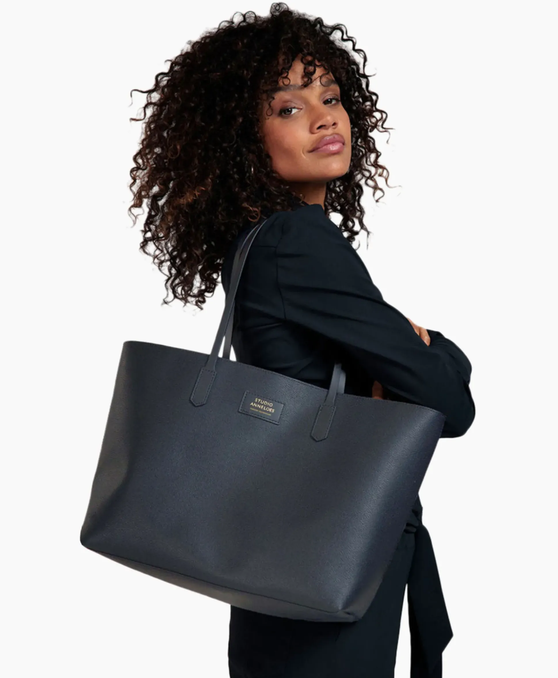 Studio Anneloes Sneaker Shopper Sa Solid Donker Blauw