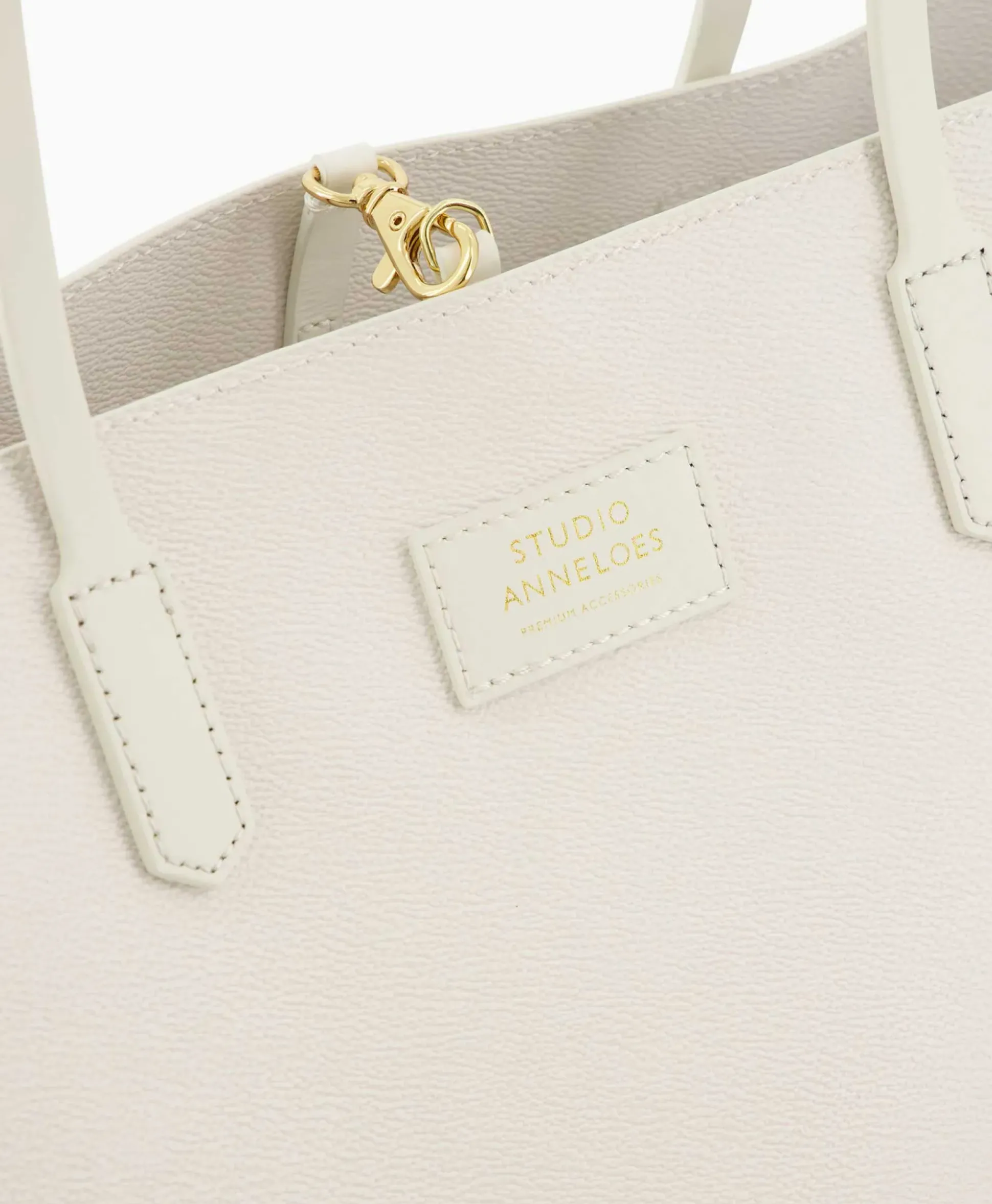 Studio Anneloes Tas Shopper Sa Solid Off White