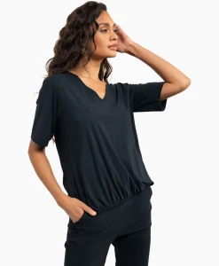 Studio Anneloes Top & T-Shirt Vicky Shirt Donker Blauw