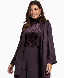 Studio Anneloes Top Avril Ls Velvet Bruin