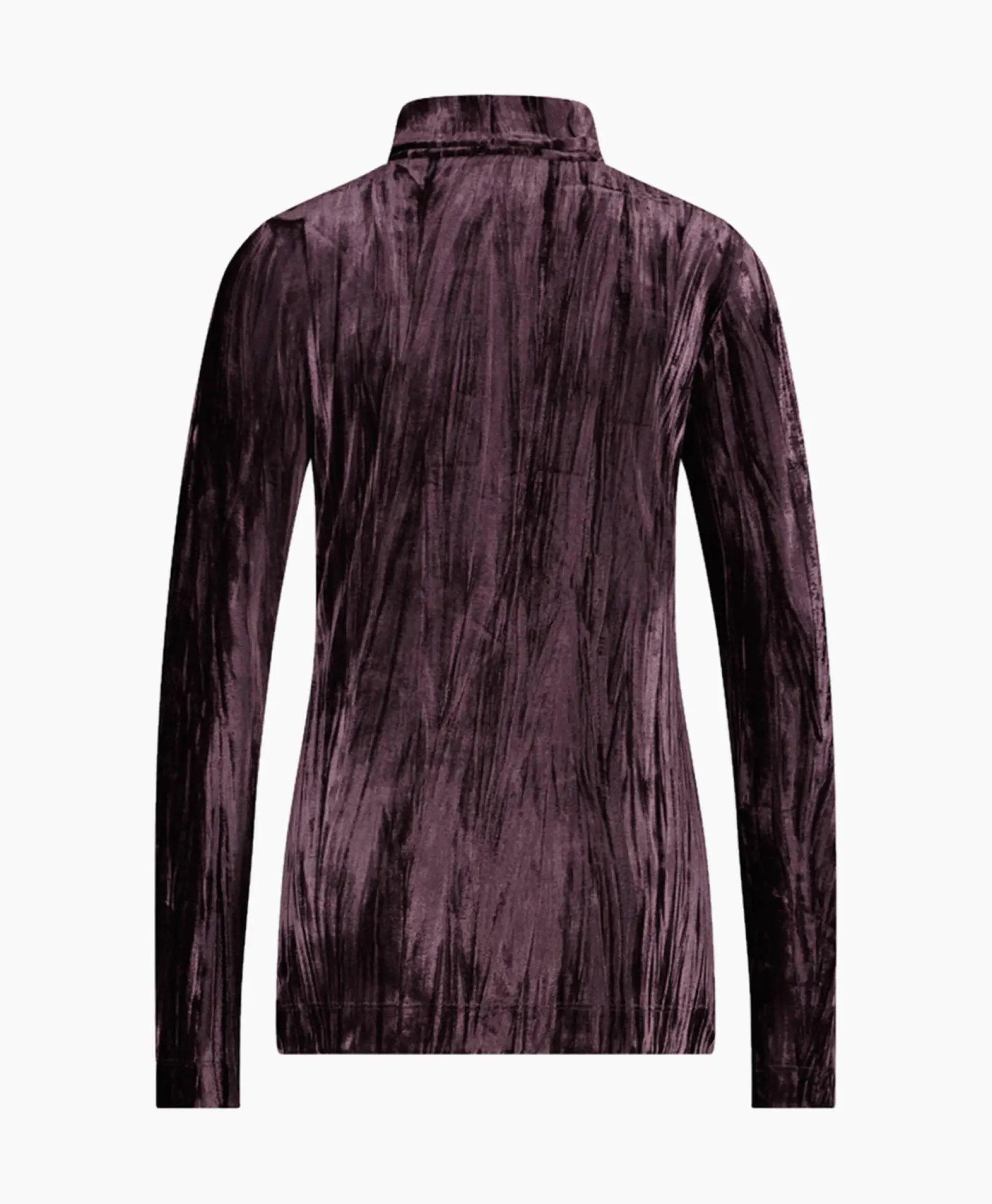 Studio Anneloes Top Avril Ls Velvet Bruin