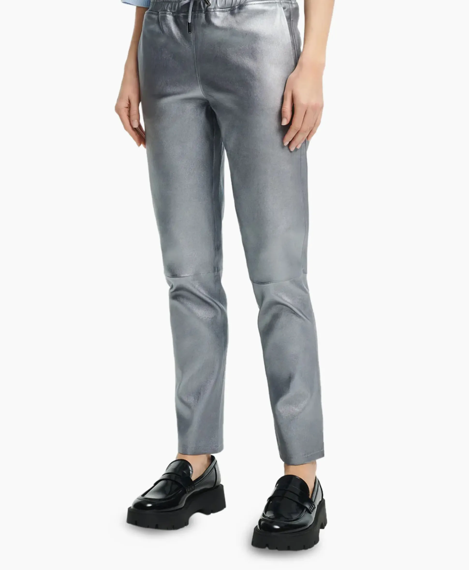 Studioar By Arma Pantalon Naomi Stretch Plonge Zilver