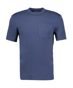 Tenue. T-Shirt Korte Mouw John Blauw