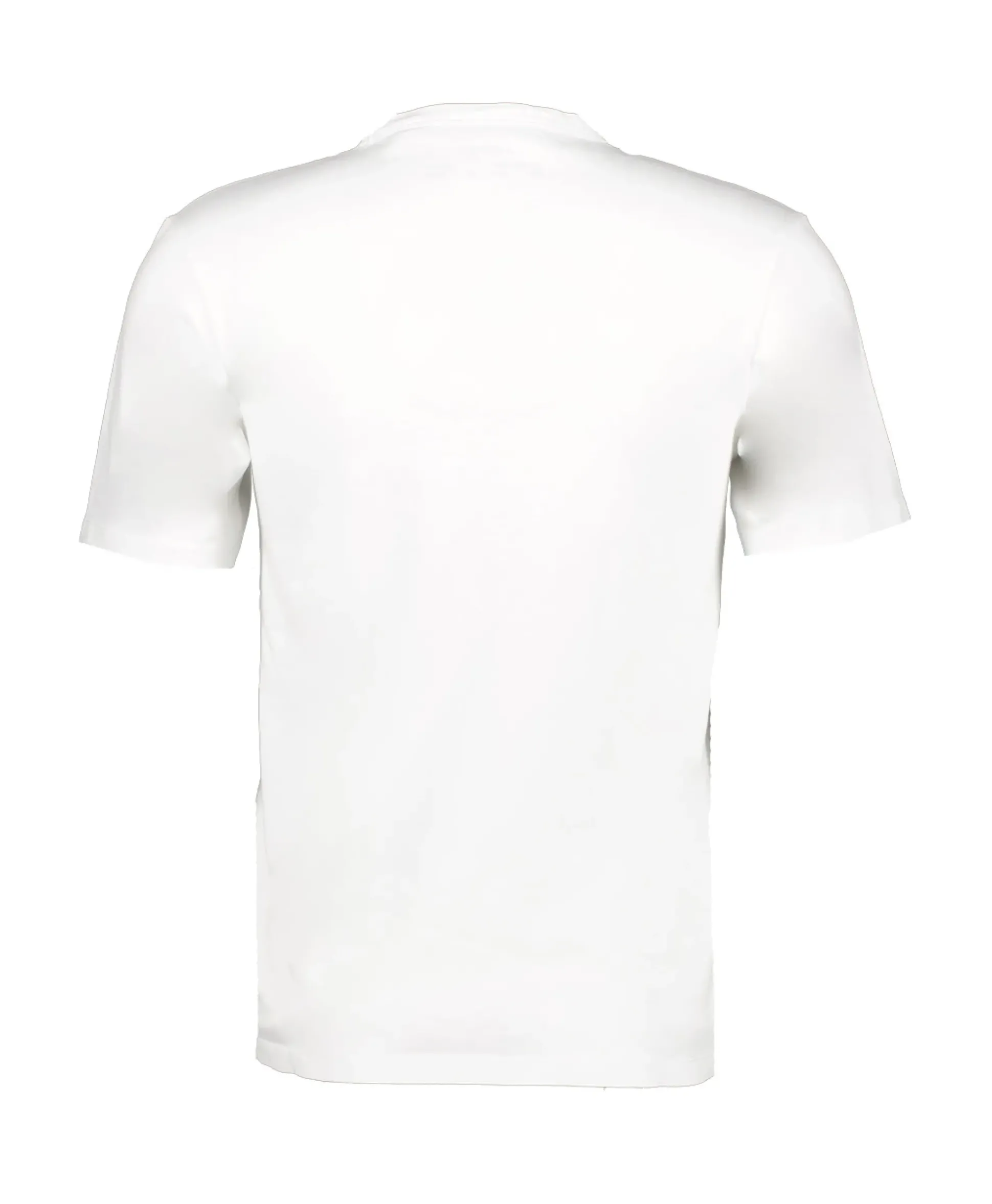 Tenue. T-Shirt Korte Mouw John Wit