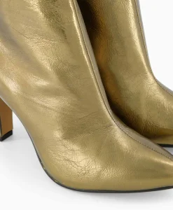Toral Enkellaars Pyton Goud