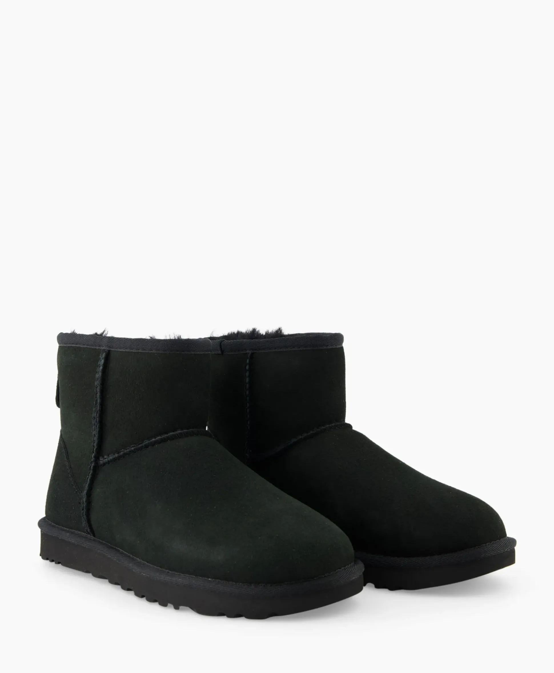 Ugg Enkellaars Classic Mini Ii Zwart