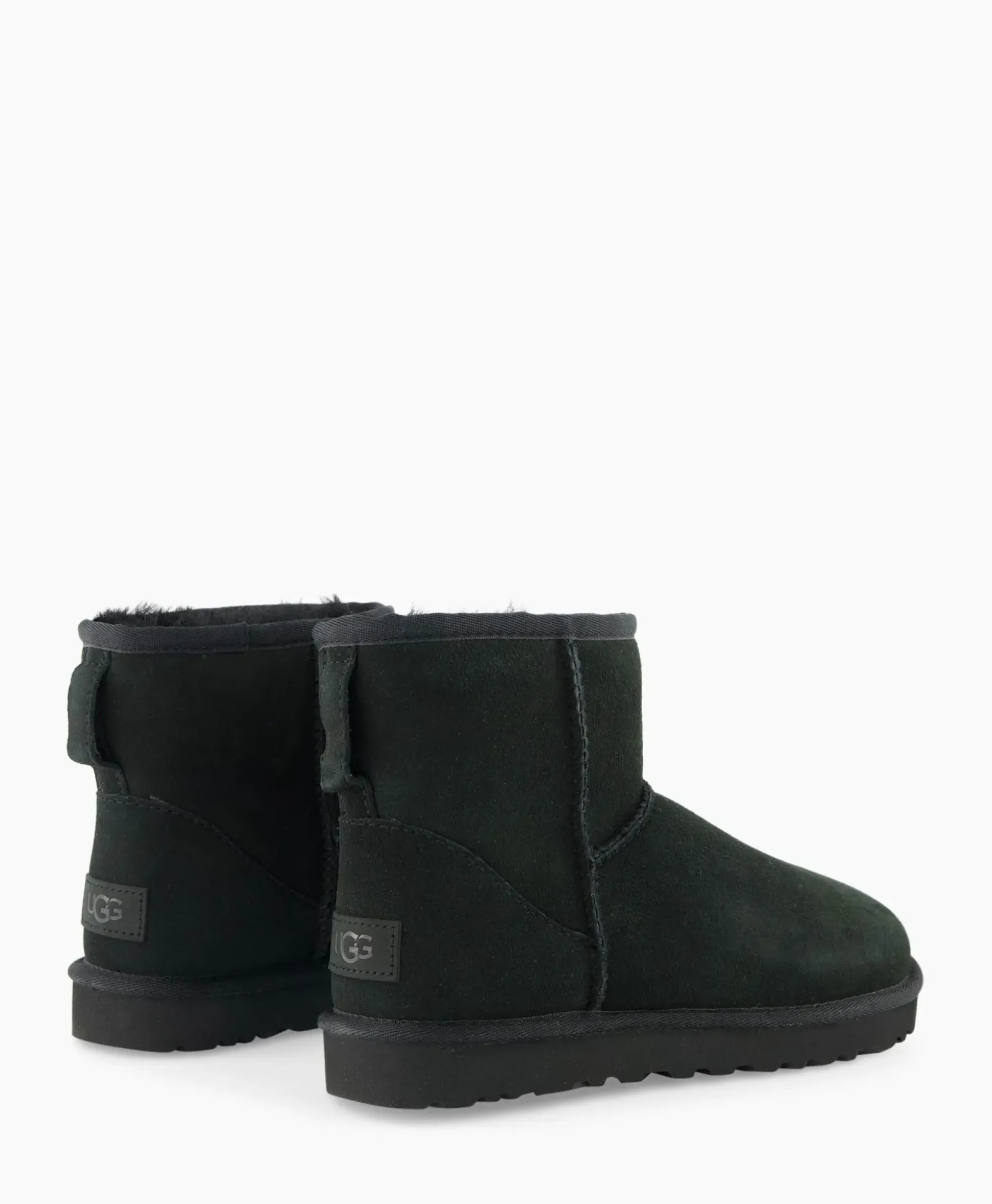 Ugg Enkellaars Classic Mini Ii Zwart