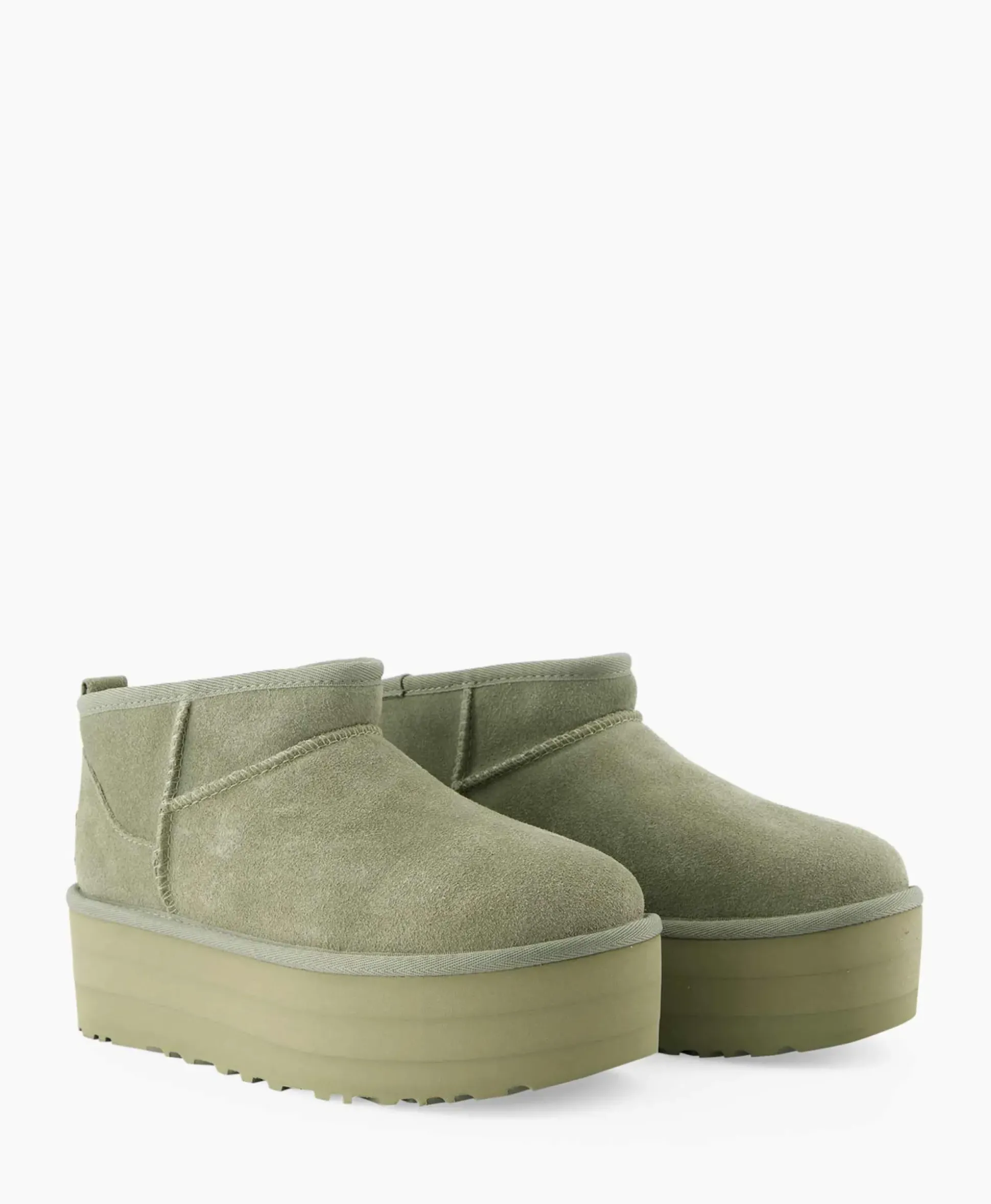 Ugg Enkellaars W Classic Ultra Mini Platform Groen