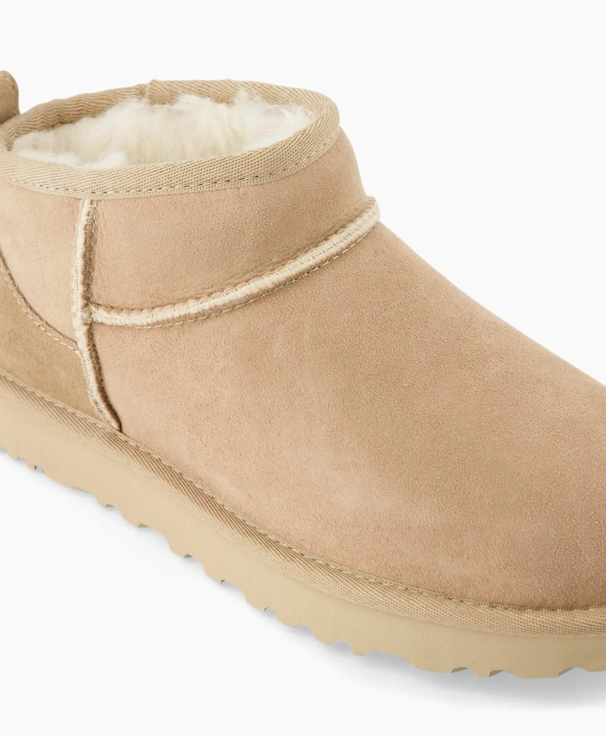 Ugg Enkellaars Winterboot Classic Ultra Mini Zand