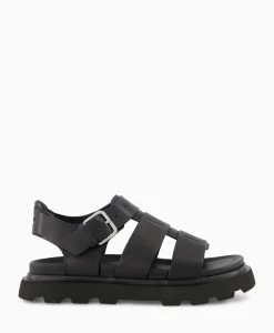 Ugg Sandaal Zonder Hak Capitelle Strap Zwart