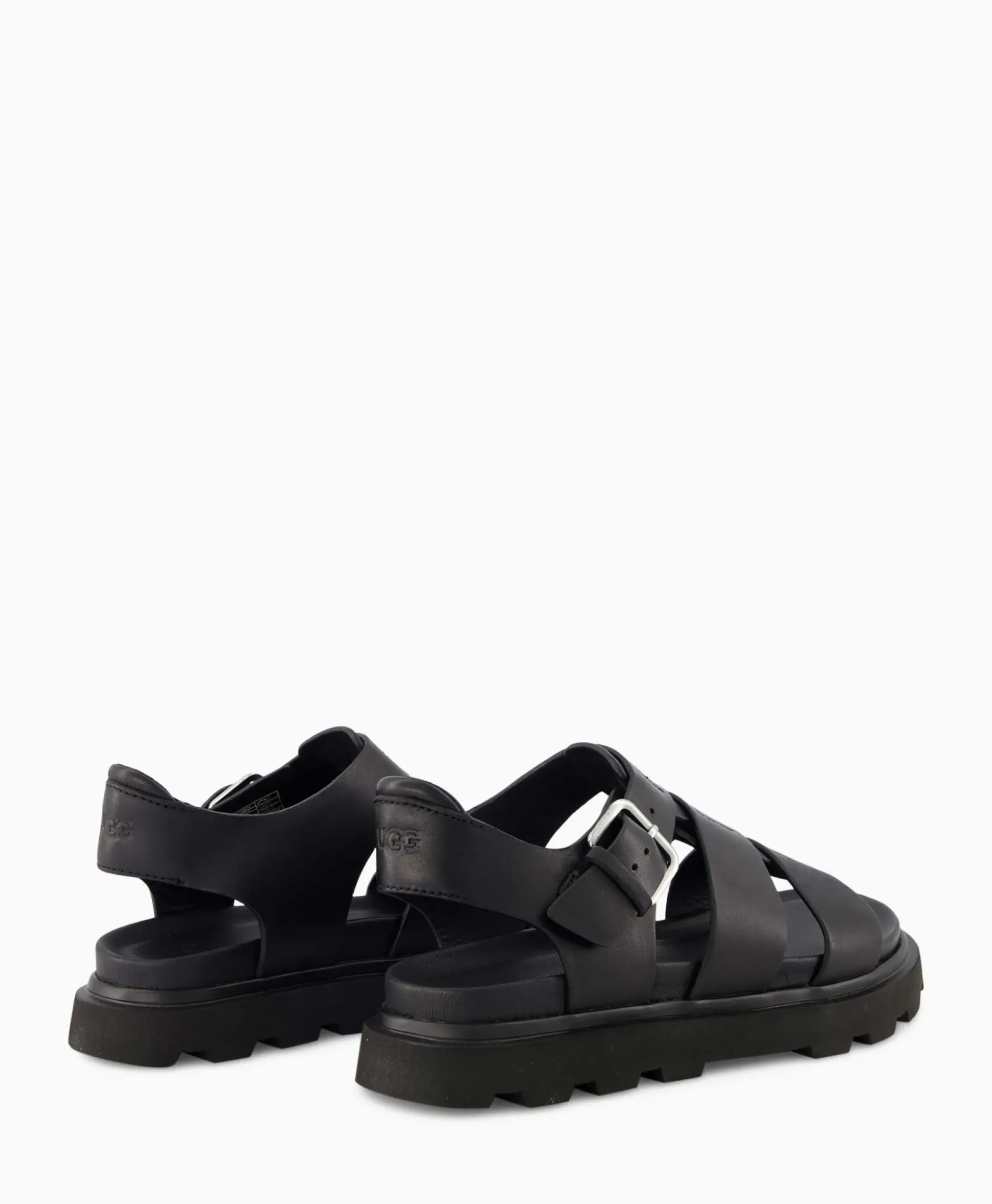 Ugg Sandaal Zonder Hak Capitelle Strap Zwart