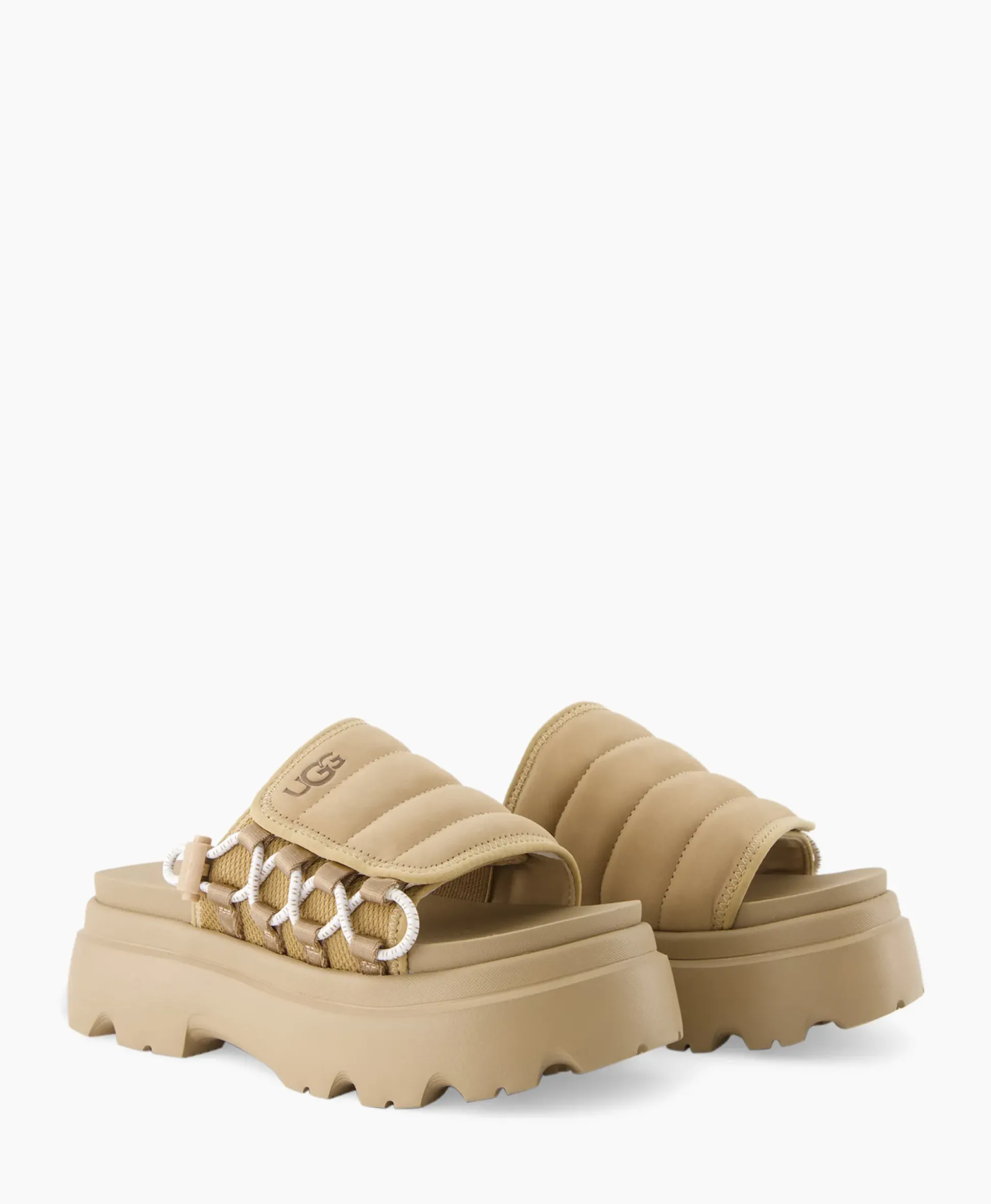 Ugg Sandaal Zonder Hak W Callie Beige