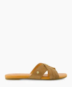 Ugg Sandaal Zonder Hak W Kenleigh Slide Bruin