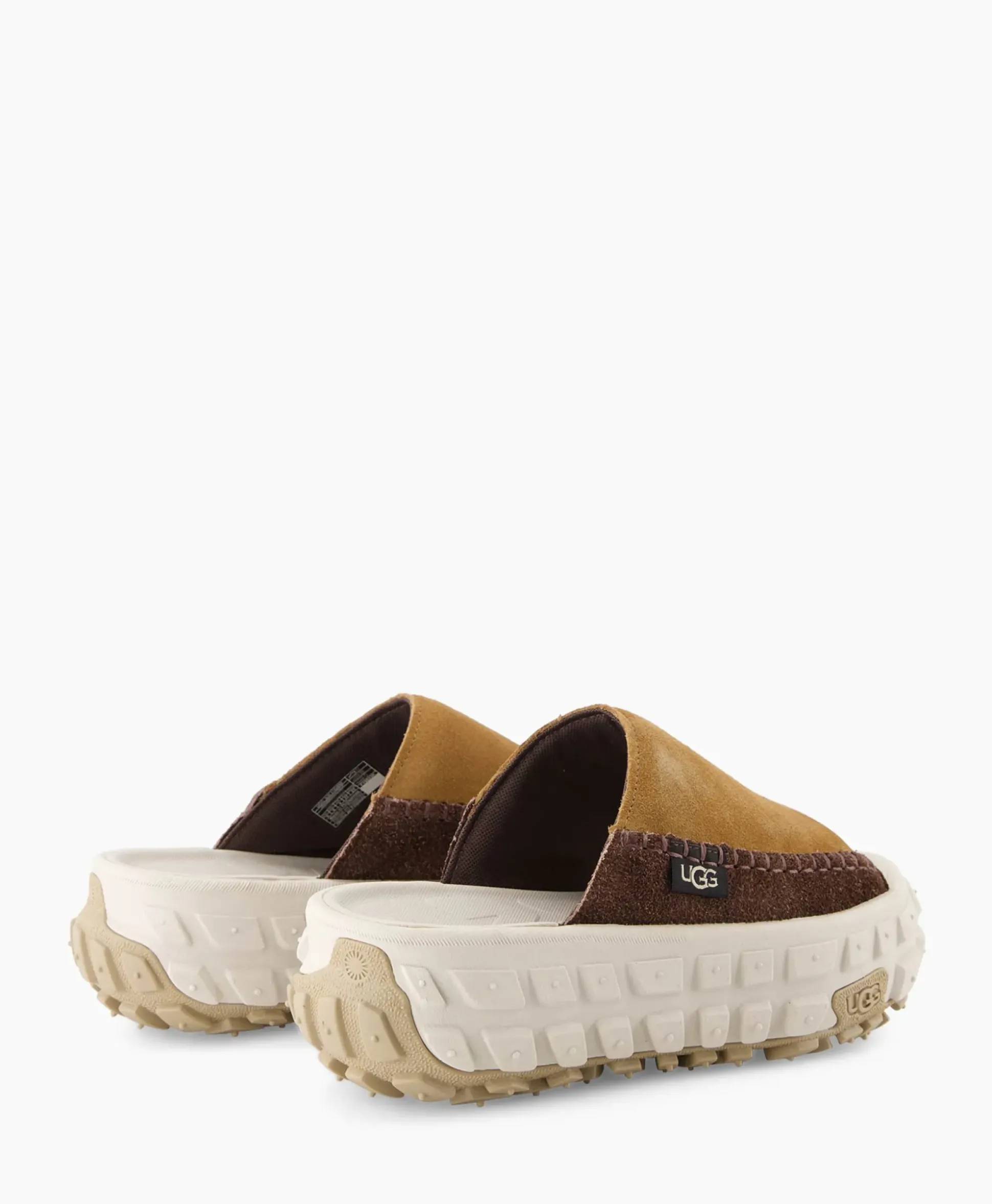 Ugg Sandaal Zonder Hak W Venture Daze Slide Licht Bruin