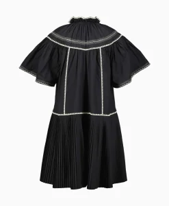 Ulla Johnson Mini Jurk Desi Zwart