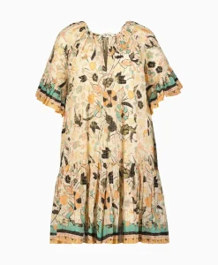 Ulla Johnson Mini Jurk Malie Ecru