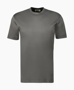 Valenza T-Shirt Interlock Supima Donkergrijs